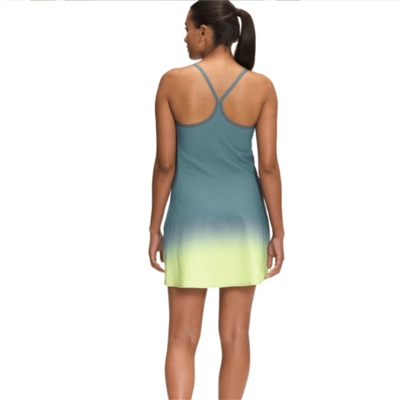 NEW💚💙The North Face Goblin Blue Ombré Sky Printed Arque Hike Dress -Large $119 - Picture 2 of 9